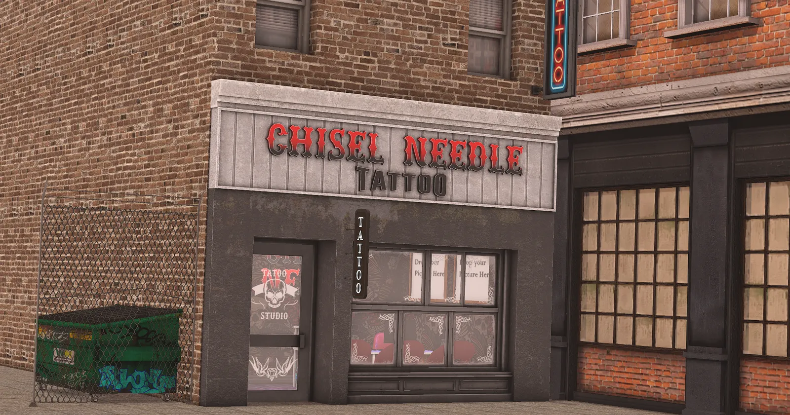 Chisel Needle Tattoo — storefront
