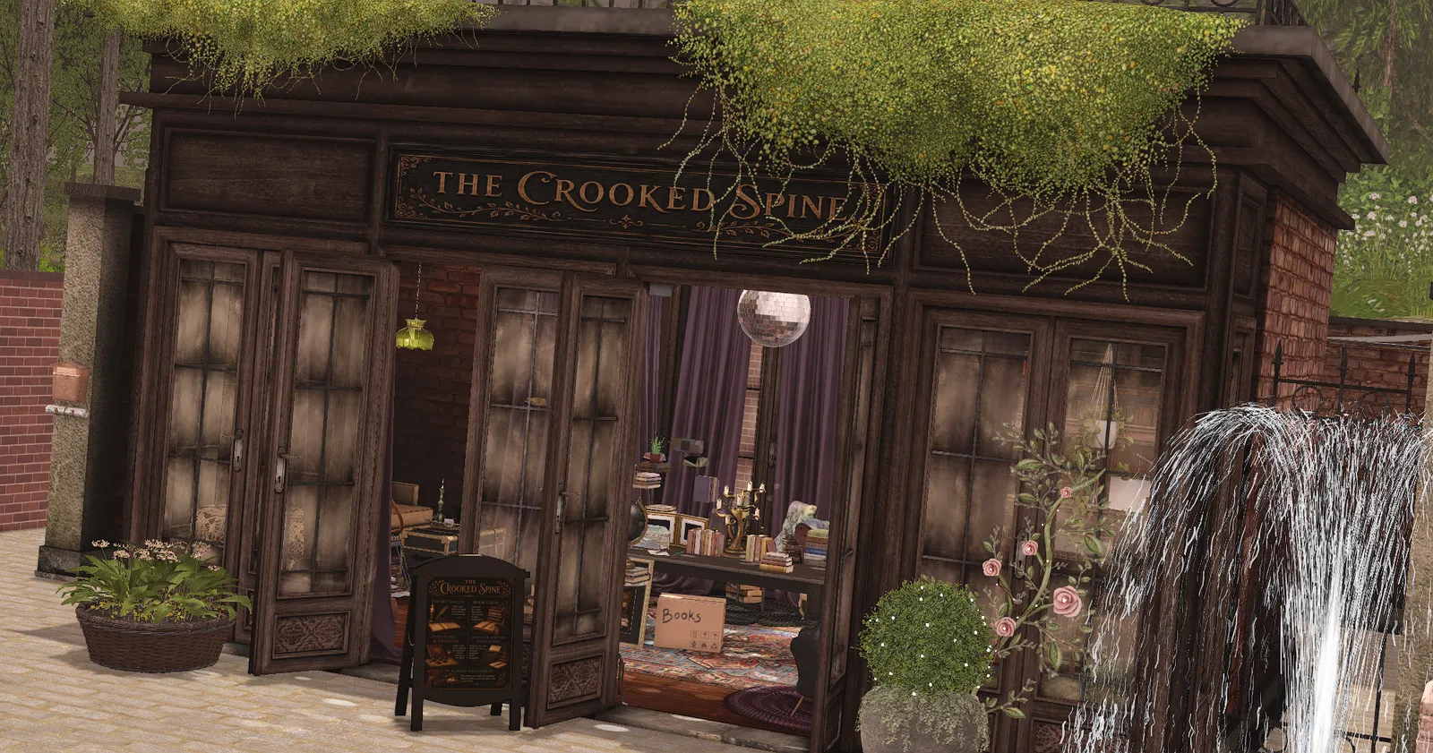 The Crooked Spine — storefront